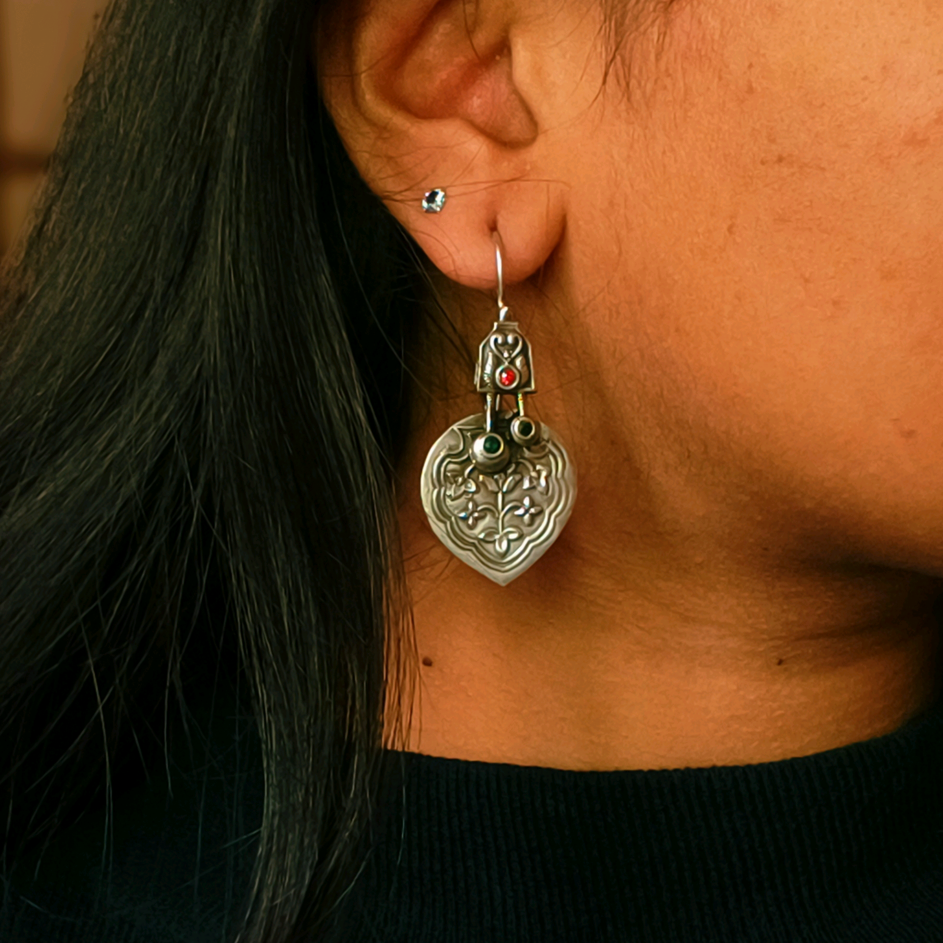 Kaara Tribal Danglers